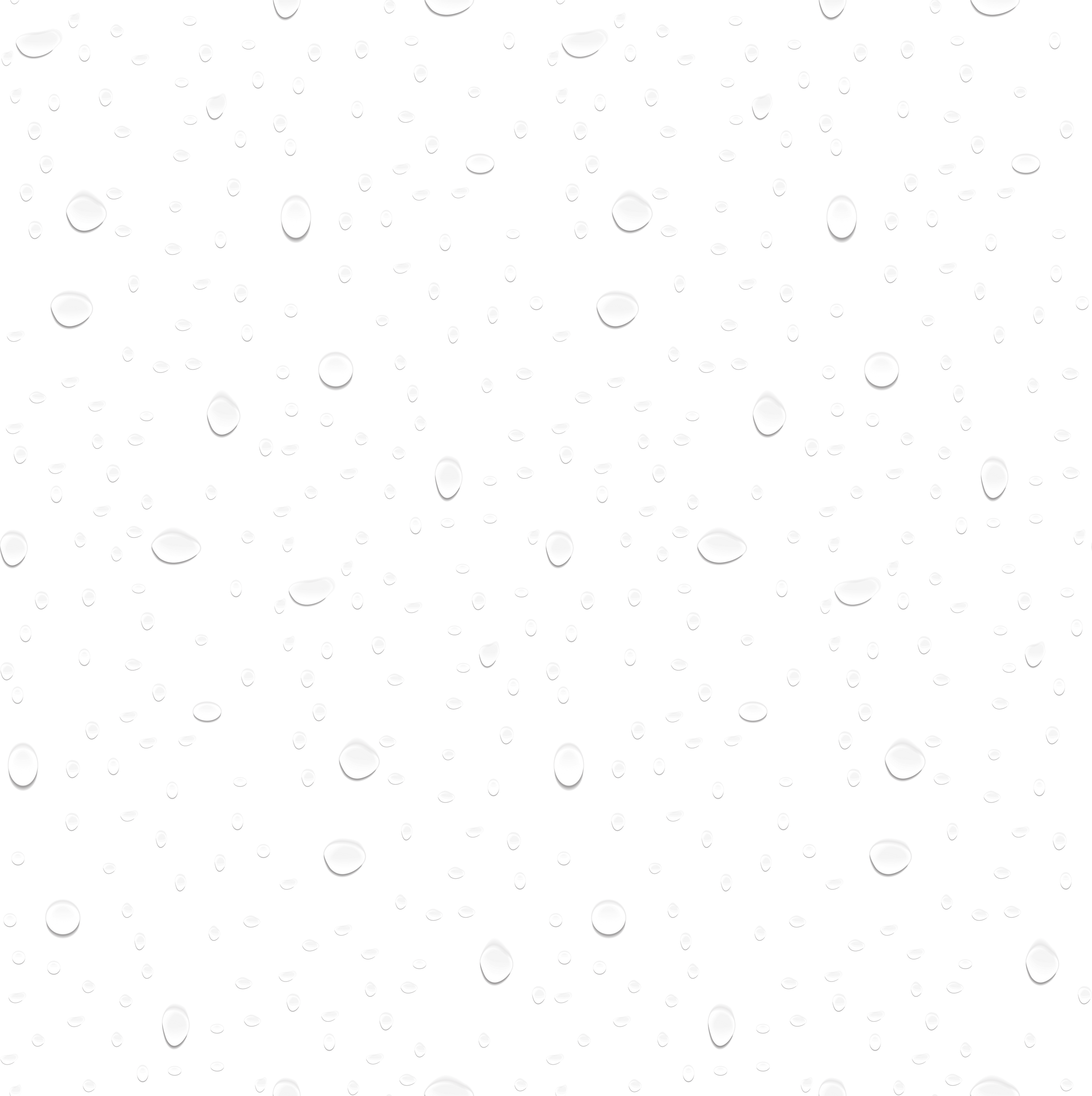 transparent water drops seamless pattern